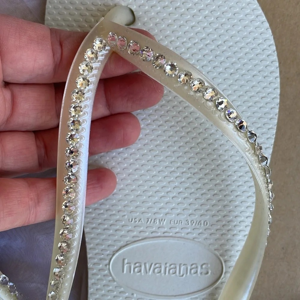 Swarovski crystal havanas US 7/8 Eur 39/40 brand new - Picture 3 of 5